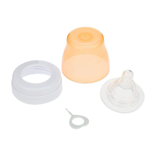 Farlin Anti-Choke Bended 250cc Feeding Bottle 1pc, Assorted
