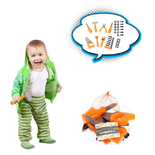 Green Plast , Set Of Construction Tools