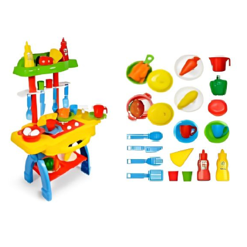 Kitchen Game Kit On The Rack