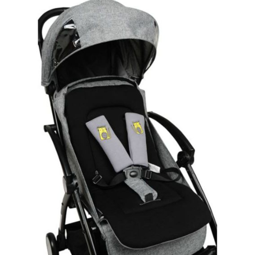 Ubeybi Stroller Cushion Set - Black / Gray