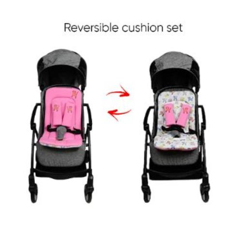 Ubeybi Stroller Cushion Set, Pink