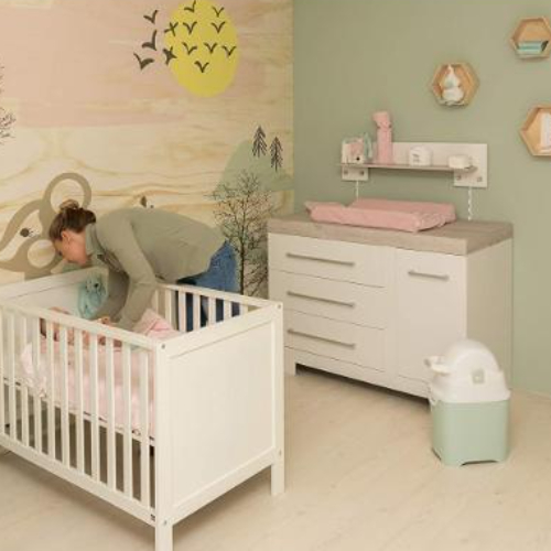 Diaper Champ One Standard Odourless Diaper Pail - Light Green