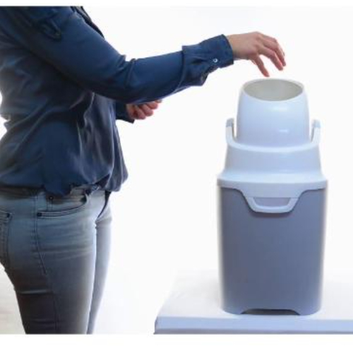 Diaper Champ One Standard Odourless Diaper Pail - Silver