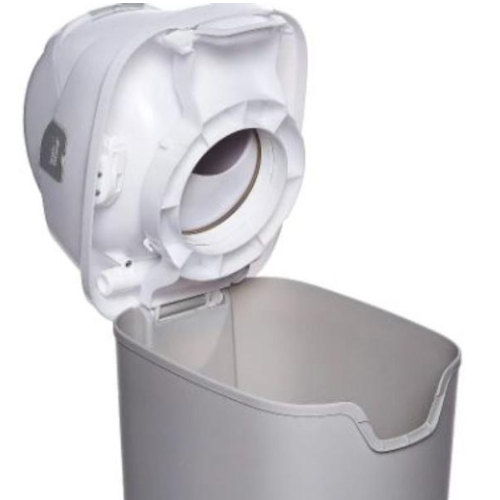 Diaper Champ One Maxi Handsfree Odourless Diaper Pail - Silver