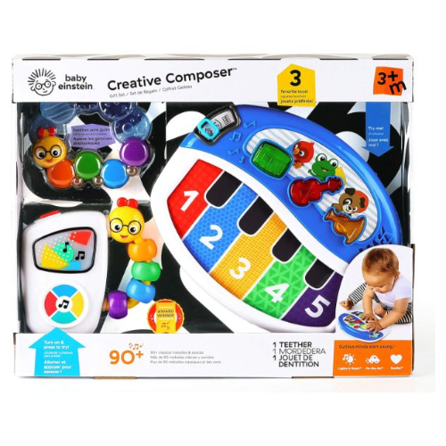 BABY EINSTEIN Creative Composer Gift Set, Blue