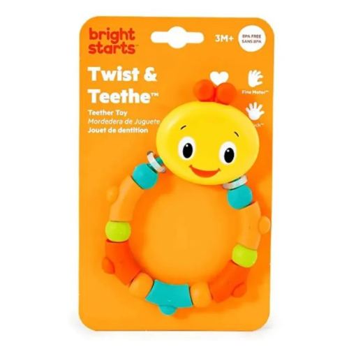Bright Starts Twist & Teethe Teether Toy