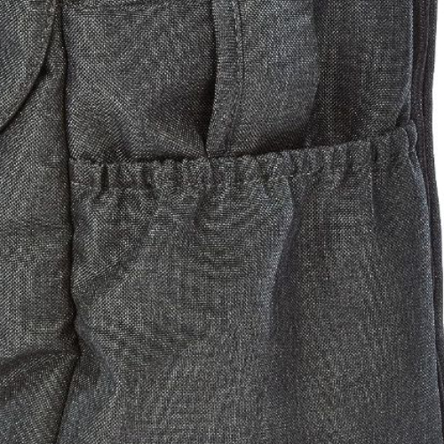 Celine Diaper Bag With External Storage Pockets, Dark Grey