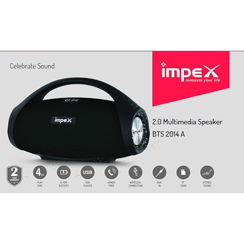 Impex BTS 2014 2.0 Channel Multimedia Speaker System
