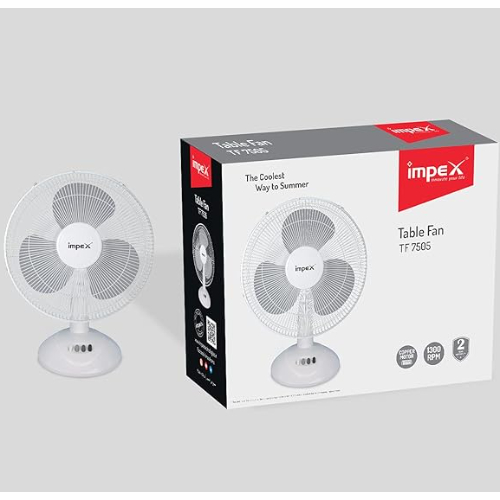Impex TF 7505 16" Table Fan  
