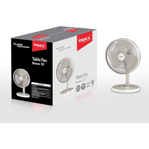 Impex Breeze D3 Rechargeable Fan