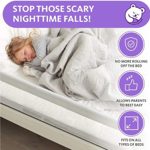 CAM Dolcenanna Pop Bed Rail Kites & Balloons, White