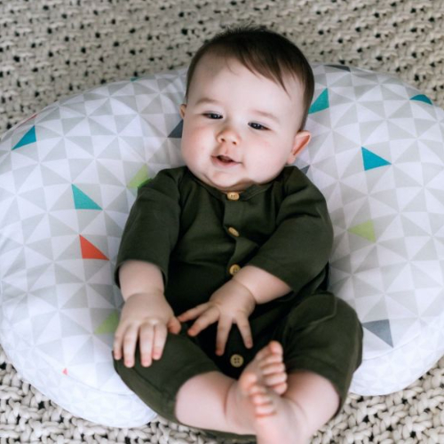 INGENUITY Plenti+Nursing Pillow + Nursing Cover - Colorful Gem