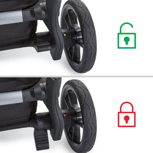 Contours Element Convertible Stroller, Dark grey