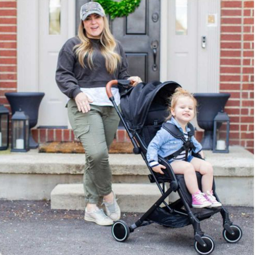 Contours Bitsy Elite Lightweight Stroller, Onyx Black