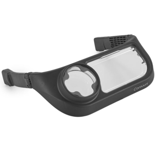 Contours Element Child Snack Tray, Black