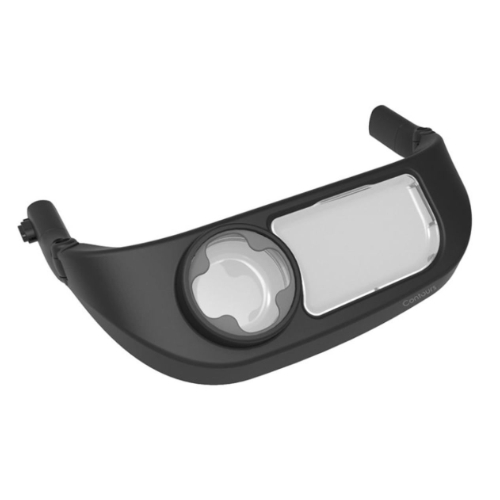 Contours Element Child Snack Tray V2, Black