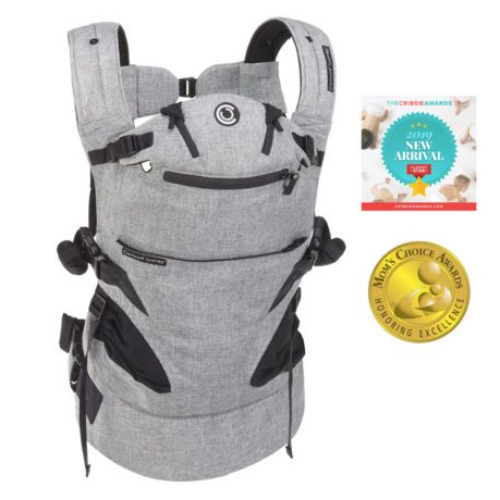 Contours Journey 5 Position Baby Carrier, Graphite