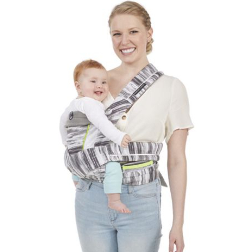 Contours Cocoon Buckle-Tie Carrier, Lunar Grey