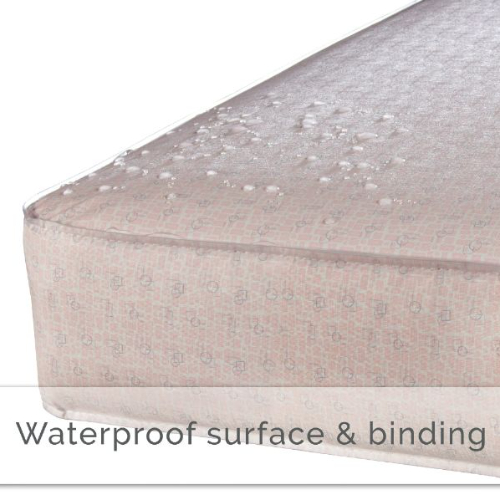 Kolcraft Fresh Start Crib & Toddler Mattress, Sustainable Fiber Foam, Waterproof