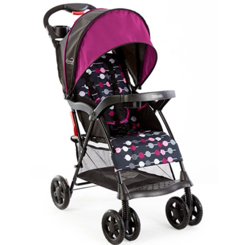 Kolcraft Cloud Sport Lightweight Stroller, Pink