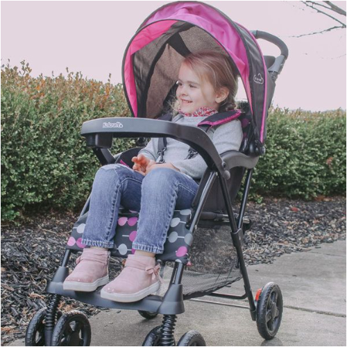 Kolcraft Cloud Sport Lightweight Stroller, Pink