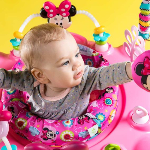 Disney Baby Minnie Mouse Peek A Boo Activity Jumper