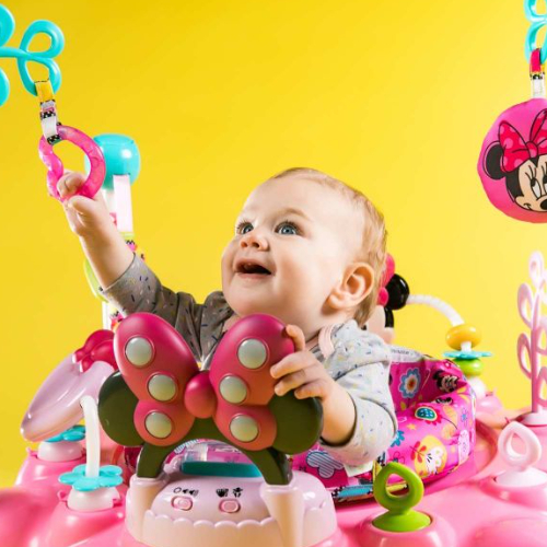 Disney Baby Minnie Mouse Peek A Boo Activity Jumper