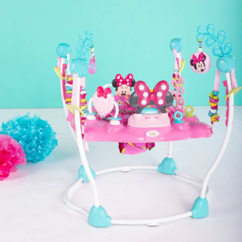 Disney Baby Minnie Mouse Peek A Boo Activity Jumper