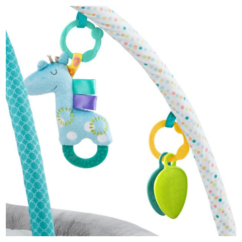 Bright Starts Enchanted Elephants Activity Gym, Grey