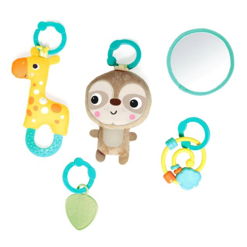 Bright Starts Hug n Cuddle Activity Gym, Grey