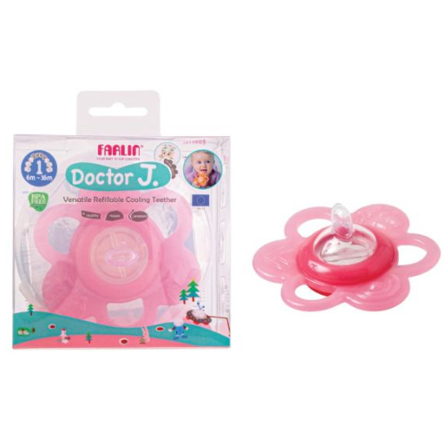 Farlin Versatile Refillable Cooling Gum Soother 1pc, Assorted