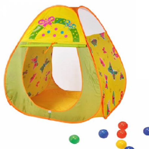Ching Ching Butterfly Triangle House with 100pcs Colorful Balls