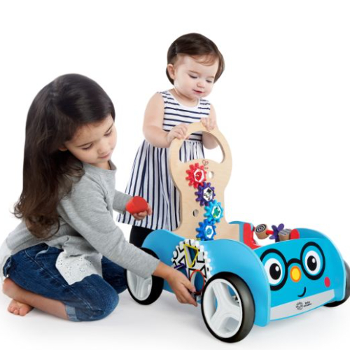 BABY EINSTEIN Discovery Buggy Wooden Activity Walker & Wagon