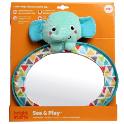 Bright Starts See & Play Auto Mirror, Blue