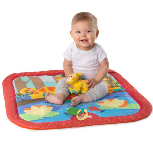 Bright Starts Pal Around Jungle Activity Gym, Red