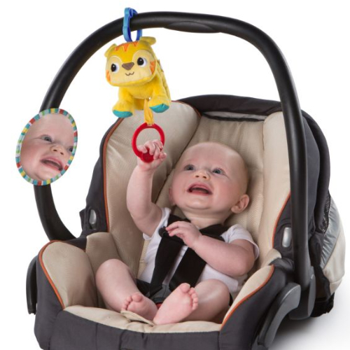 Bright Starts Pal Around Jungle Activity Gym, Red