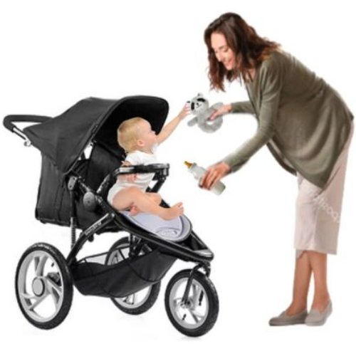 Babytrend Jogger Stroller (0-25Kg) Black