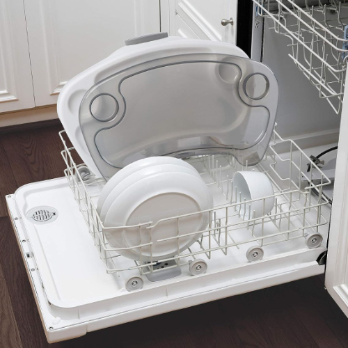 Ingenuity SmartClean Trio 3-in-1 High Chair Slate - White and Grey