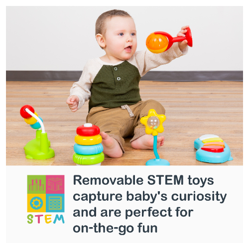 Babytrend 3-In-1 Bounce N Play Activity Center  Woodland Walk