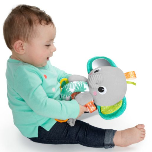 BRIGHT STARTS Explore & Cuddle Elephant