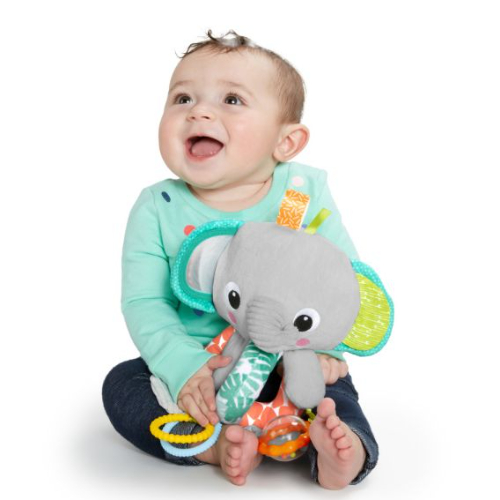 BRIGHT STARTS Explore & Cuddle Elephant
