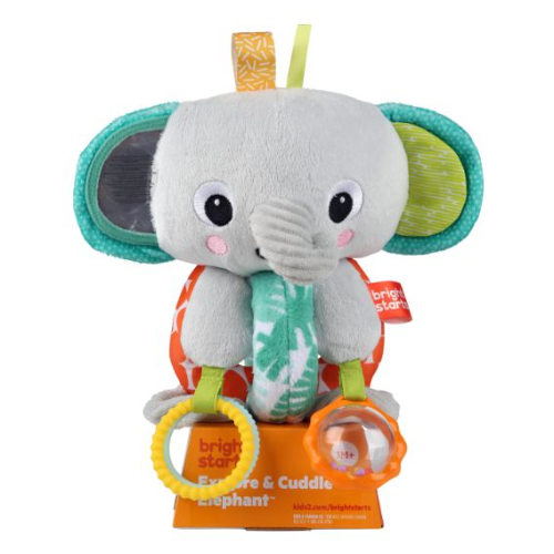 BRIGHT STARTS Explore & Cuddle Elephant