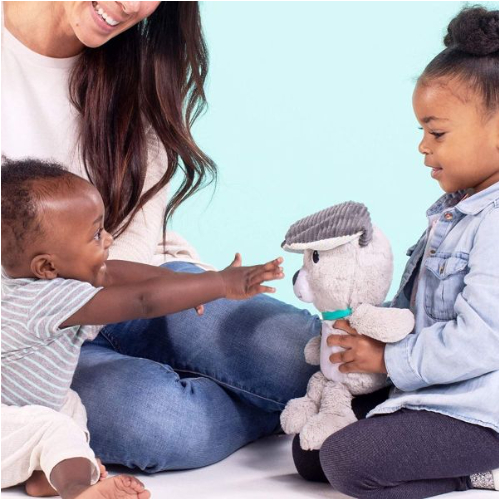 Bright Starts Belly Laughs Puppy Plush Toy