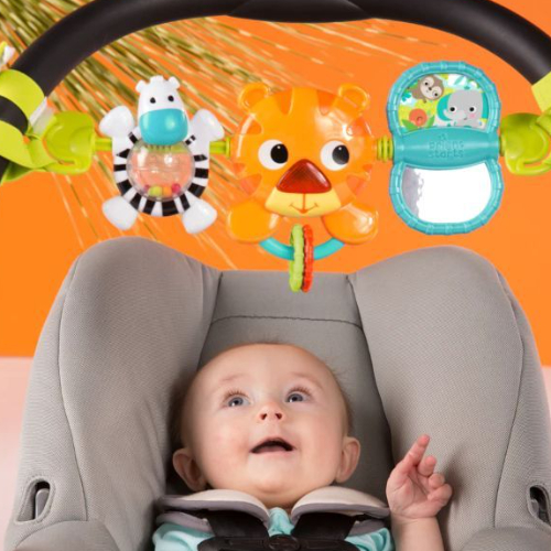 Bright Starts Take Along Carrier Toy Bar