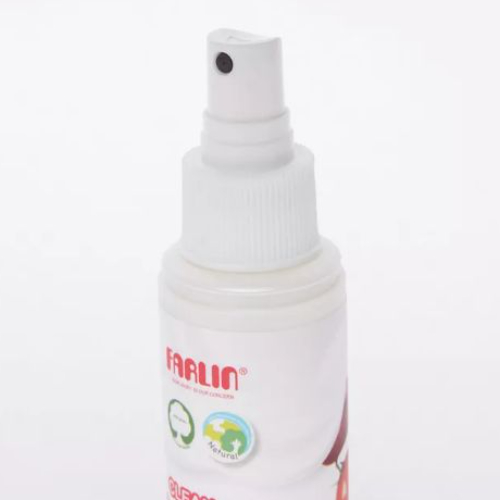 Farlin PP Feeding Bottle + Bottle Wash  150 ML 1set, Blue/orange (Assorted)