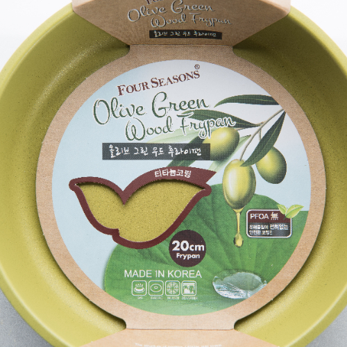 Olive Greenwood frying pan, Stone coating 22cm / 24cm 26cm / 28cm