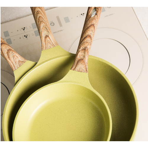 Olive Greenwood frying pan, Stone coating 22cm / 24cm 26cm / 28cm