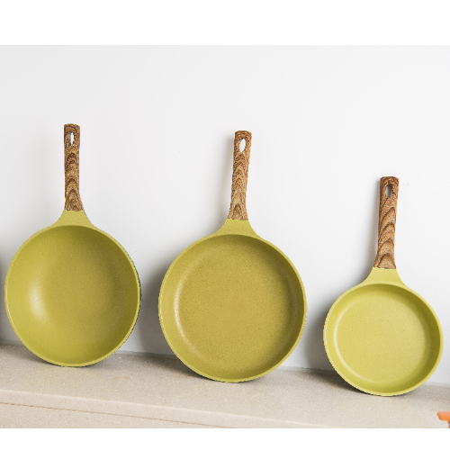 Olive Greenwood frying pan, Stone coating 22cm / 24cm 26cm / 28cm