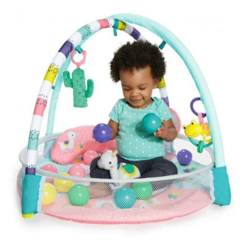 Bright Starts 4 In 1 Rounds Of Fun Activity Gym And Ball Pit
