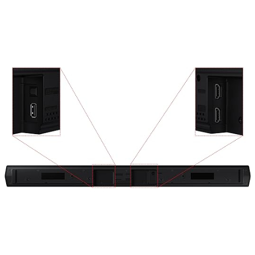 Samsung 2.1Ch Wireless Soundbar with Dolby Audio/DTS Virtual:X In Built Subwoofe